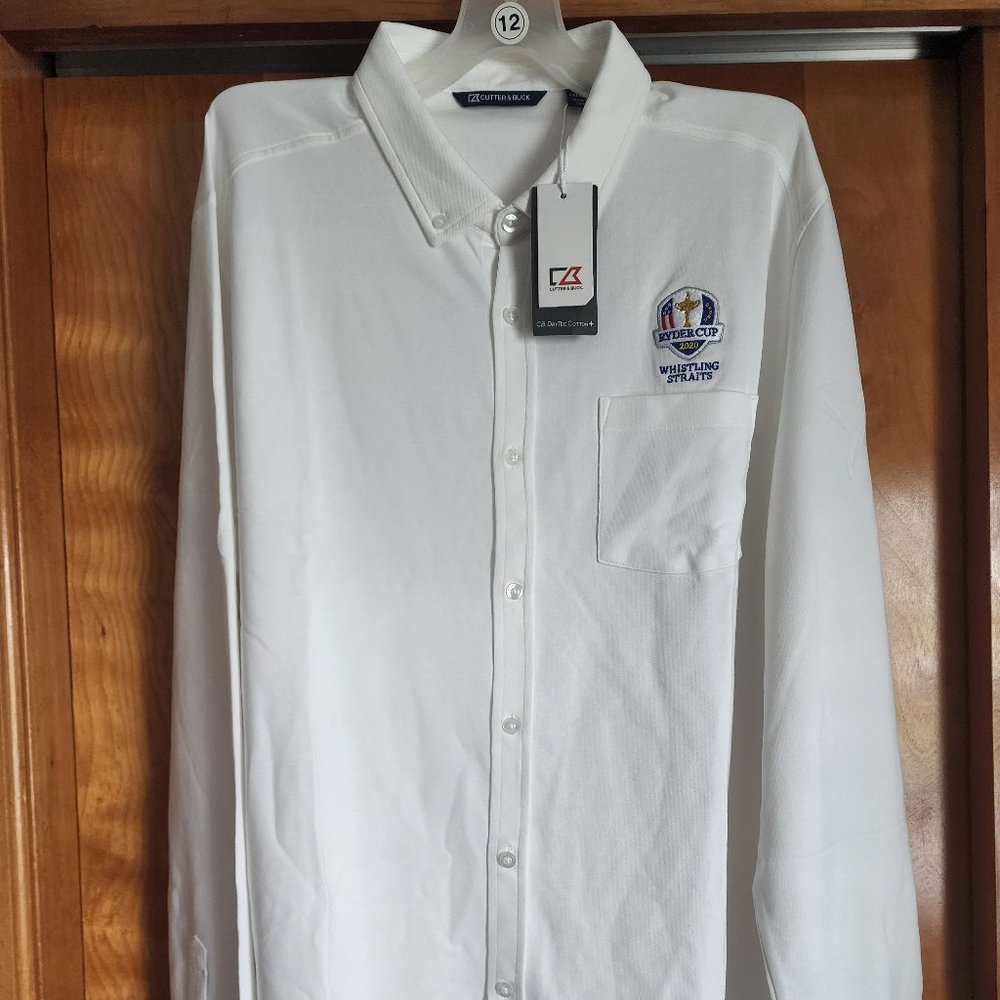Cutter & Buck Ryder Cup long-sleeved button-down shirt